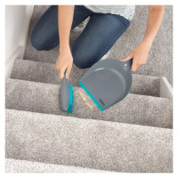 Beldray LA034191UFFEU7 Antibac Pet Plus+ Rubber Head Dustpan & Brush Set