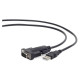 Gembird CABLE USB2 TO SERIAL/DB9M 1.5M UAS-DB9M-02 GEMBIRD