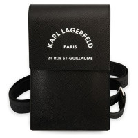 Karl Lagerfeld Embossed RSG handbag - black