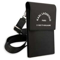 Karl Lagerfeld Embossed RSG handbag - black