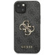 Guess GUHCP13M4GMGGR iPhone 13 / 14 / 15 6.1" gray/gray hardcase 4G Big Metal Logo