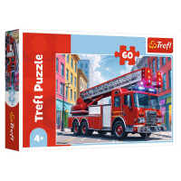 Trefl Puzle Ugunsdzēsēju mašīna, 60 gab.