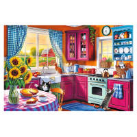 Trefl EasyPiece Puzle Rīts virtuvē, 300 gab.