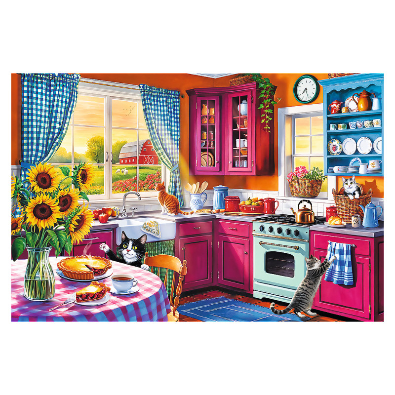 Trefl EasyPiece Puzle Rīts virtuvē, 300 gab.