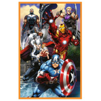 Trefl AVENGERS Pužļu komplekts Ar piedzīvojumiem piepildītas dienas, 3x80 gab.