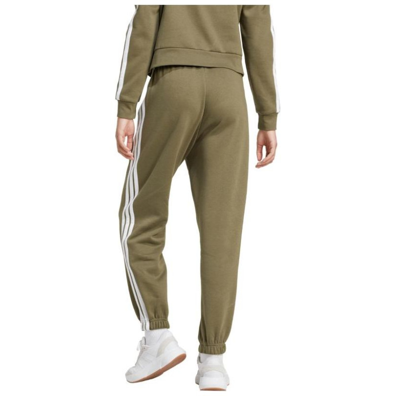 Adidas Essentials 3-Stripes Fleece Loose-Fit W JX7698 pants (L)