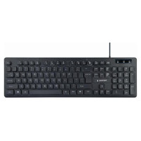 Gembird KEYBOARD MULTIMEDIA USB ENG/BLACK KB-UML-02 GEMBIRD
