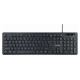 Gembird KEYBOARD MULTIMEDIA USB ENG/BLACK KB-UML-02 GEMBIRD