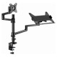 Gembird DISPLAY ACC MOUNTING ARM/NB TRAY MA-DA-04 GEMBIRD