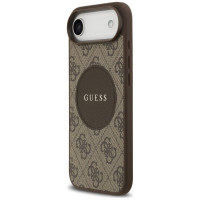 Guess 4G Circle Classic Logo MagSafe case for iPhone Air - brown