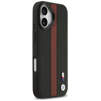 BMW M Perforated Stripe Logo MagSafe Case for iPhone 17 - Red