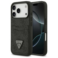 Guess 4G nauble Card Triangle case for iPhone 17 Pro - black