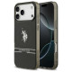 U.s. Polo Assn. US Polo DH and Bottom Stripe Logo MagSafe Case for iPhone 17 Pro Max - Black