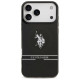 U.s. Polo Assn. US Polo DH and Bottom Stripe Logo MagSafe Case for iPhone 17 Pro Max - Black