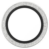 Panzerglass Hoops Glitter Tempered Glass Lens Screen Protector for iPhone Air - Silver