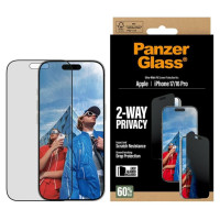 Panzerglass Ultra-Wide Fit EasyAligner Privacy Glass for iPhone 17 / 16 Pro