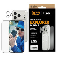 Panzerglass CARE by PanzerGlass Flagship Explorer 3-in-1 Case + Glass + Lens Protection Kit for iPhone 17 Pro