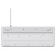 Trust KEYBOARD USB GXT 833W THADO/TKL ENG WHITE 25894 TRUST