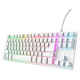 Trust KEYBOARD USB GXT 833W THADO/TKL ENG WHITE 25894 TRUST
