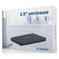 Gembird Enclosure 2.5" SATA - USB 3.0 Black