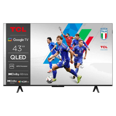 TCL TV Set|TCL|43 "|4K Ultra HD|3840 x 2160 pixels|Flat|16:9|QLED|43T69C