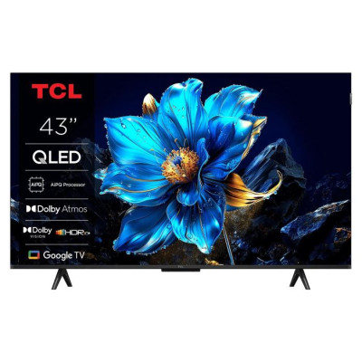 TCL TV Set|TCL|43 "|4K Ultra HD|3840 x 2160 pixels|Flat|16:9|QLED|43T69C