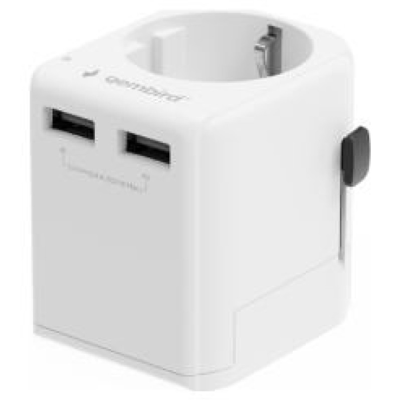 Gembird Adapteris Gembird Universal Travel Adapter 12W