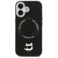 Karl Lagerfeld Choupette Pin MagSafe Case for iPhone 17 - Black