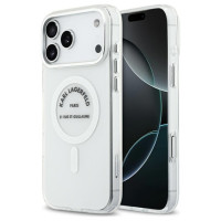 Karl Lagerfeld IML Karl RSG Logo MagSafe Case for iPhone 17 Pro Max - Transparent