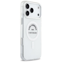 Karl Lagerfeld IML Karl RSG Logo MagSafe Case for iPhone 17 Pro Max - Transparent