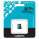 Kingston Atmiņas karte Kingston  Canvas Go Plus G4 MicroSDXC 512GB