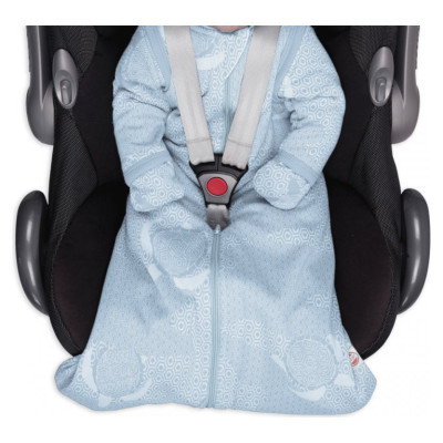 Lodger Hopper Matcha Turtle guļammaiss ar noņemamām piedurknēm, Blue Fogg, 50/62 - HPM 110_50/62