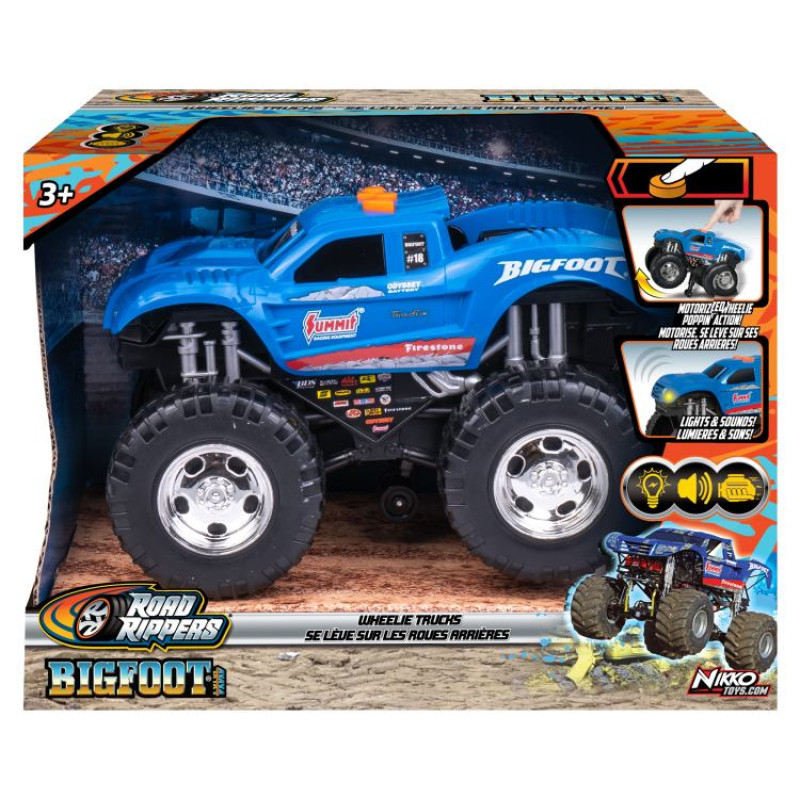 Road Rippers NIKKO ROAD RIPPERS Wheelie automa&scaron;īna, Bigfoot