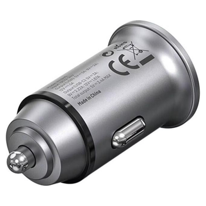 Vention MOBILE CHARGER CAR USB/2P GRAY FFBH0 VENTION