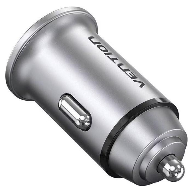 Vention MOBILE CHARGER CAR USB/2P GRAY FFBH0 VENTION