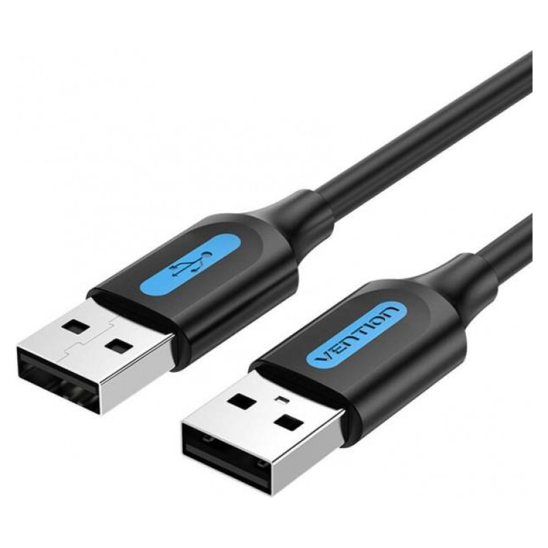 Vention CABLE USB2.0 MALE TO MALE/2M BLACK COJBH VENTION
