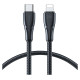 Joyroom Surpass Series A11 Lightning / USB-C 20W 1.2 m cable - black