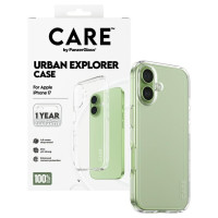 Panzerglass CARE by PanzerGlass Flagship Urban Explorer Case w. Clear Frame for iPhone 17 - transparent