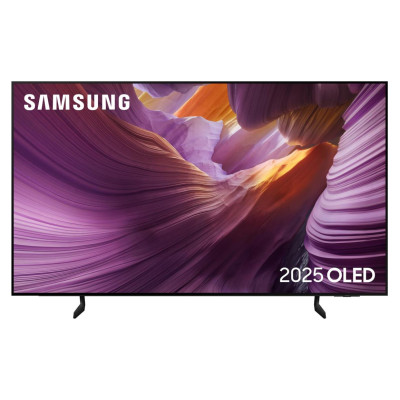 Samsung TV Set|SAMSUNG|55"|OLED/4K/Smart|3840x2160|Wireless LAN|Bluetooth|Tizen|Black|QE55S85FAUXXH