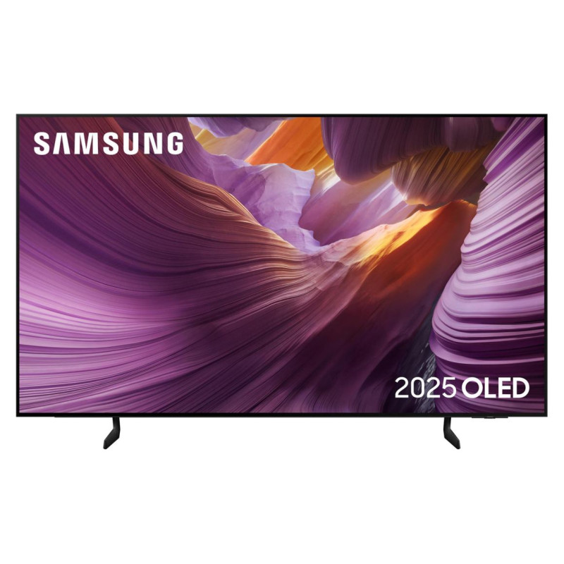 Samsung TV Set|SAMSUNG|55"|OLED/4K/Smart|3840x2160|Wireless LAN|Bluetooth|Tizen|Black|QE55S85FAUXXH