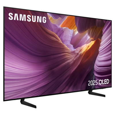 Samsung TV Set|SAMSUNG|55"|OLED/4K/Smart|3840x2160|Wireless LAN|Bluetooth|Tizen|Black|QE55S85FAUXXH