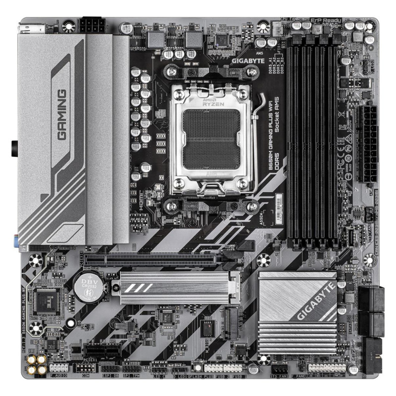 Gigabyte Mainboard|GIGABYTE|AMD B650|SAM5|Micro-ATX|Memory DDR5|Memory slots 4|B650MGAMINGPLUSWF1.3