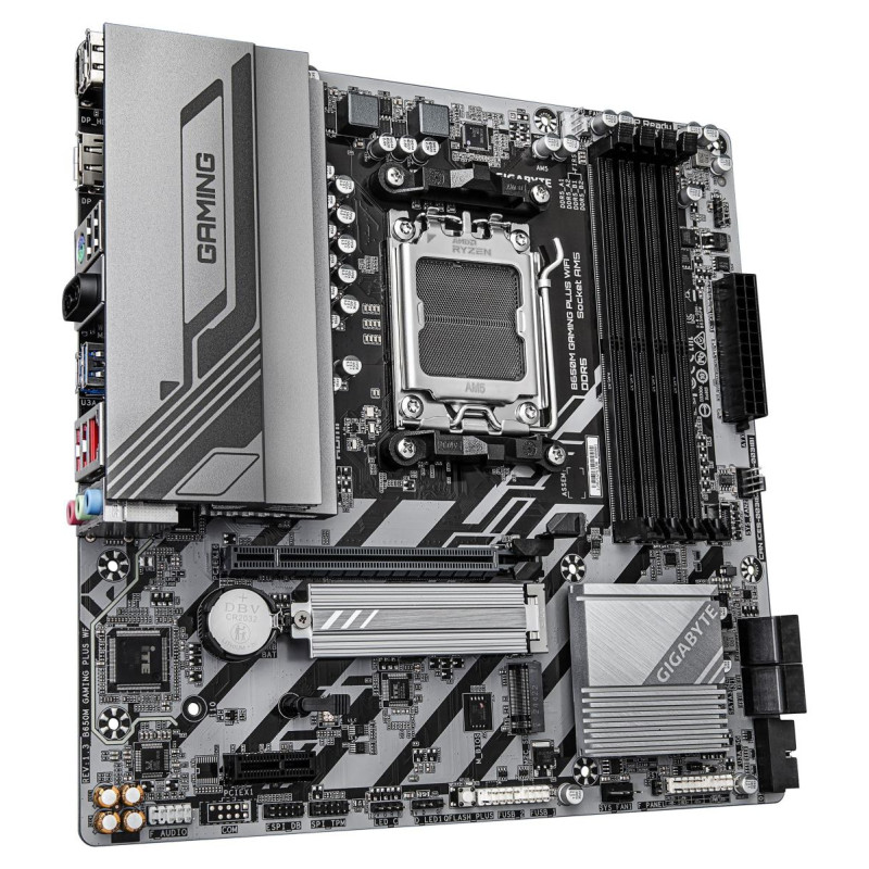 Gigabyte Mainboard|GIGABYTE|AMD B650|SAM5|Micro-ATX|Memory DDR5|Memory slots 4|B650MGAMINGPLUSWF1.3