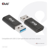 Club3D I/O ADAPTER USB3.2 TO USB-C/M/F CAC-1525 CLUB3D