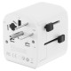 Gembird POWER ADAPTER EU TO UNIV. 12W/WHT TPA-EU2A12-01-W GEMBIRD