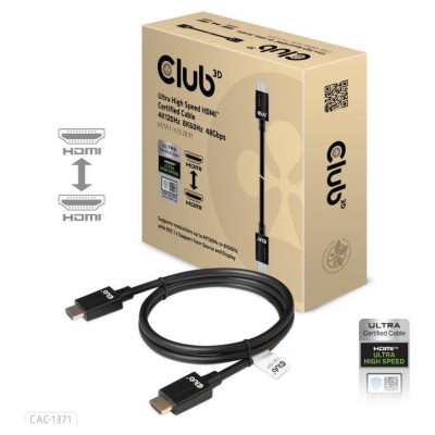 Club3D CABLE HDMI TO HDMI 1M/M/M CAC-1371 CLUB3D