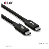 Club3D CABLE USB-C TO USB-C 1.2M/BLACK CAC-1570 CLUB3D