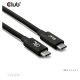 Club3D CABLE USB-C TO USB-C 1.2M/BLACK CAC-1570 CLUB3D
