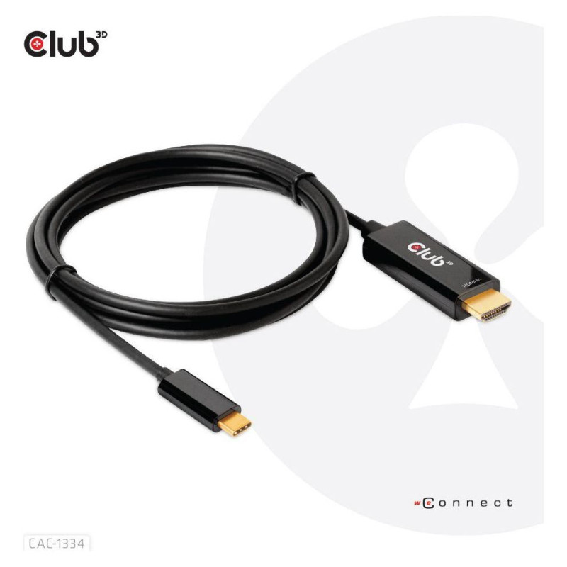 Club3D CABLE HDMI TO USB-C 1.8M/M/M CAC-1334 CLUB3D