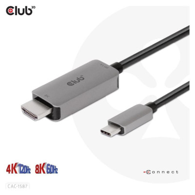Club3D CABLE USB-C TO HDMI 3M/M/M CAC-1587 CLUB3D